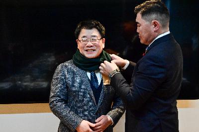 몽골 바양주르흐구의회 방문 만찬회