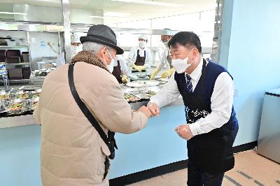 서구노인복지관 어르신 급식 봉사