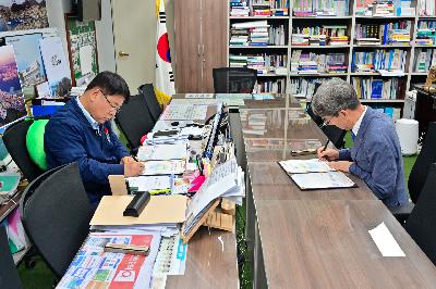 송도해양레포츠센터 관리·운영 위수탁 업무 협약식