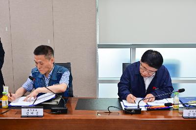 전국공무원노동조합 서구지부 단체협약 체결식