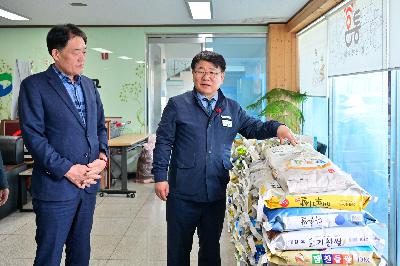 충무동새벽시장 상인회 성품 전달식
