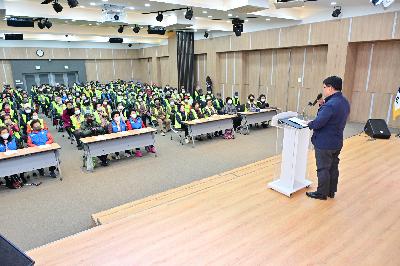 (사)대한노인회 서구지회 노인일자리사업 참여자 안전 및 기본소양 교육