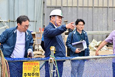 민선8기 출범 1주년 주요사업 현장방문
