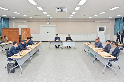 2023년 11월 주민자치위원장협의회 월례회의 및 임기만료 주민자치위원장 공로패 수여식