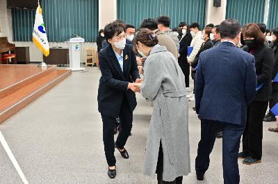 신규임용·승진·전보자 임용장 수여식