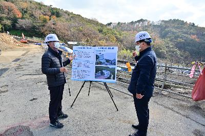 서구에코센터 건축현장 방문