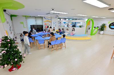 부민동 복합센터 내부 전경