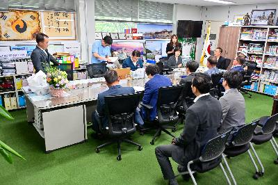 전통시장 경쟁력 제고 특화콘텐츠 지원 업무 협약식