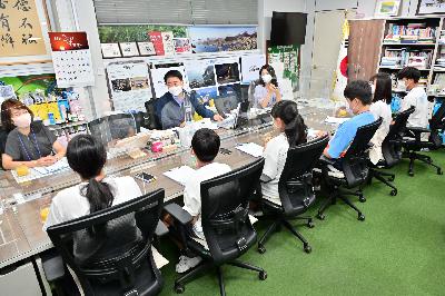 다.하.자 마을교육공동체 「청소년 기자단」 방문