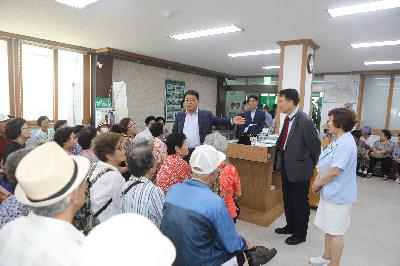 서대신1동 어르신 건강한 여름나기 설렁탕 나눔행사