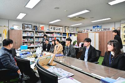 친절으뜸이 선정 및 구청장님 간담회