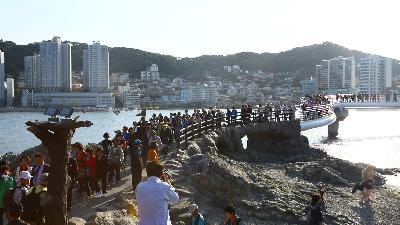 구름산책로 개통식