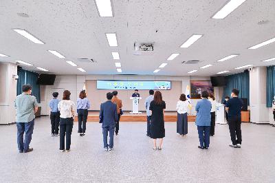 승진, 전보자 임용장 수여식