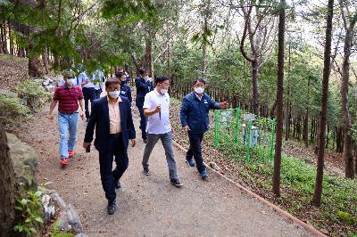 2020 부산광역시 시의회 부산한바퀴 서구 천마산 방문