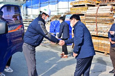 서구에코센터 건축현장 방문