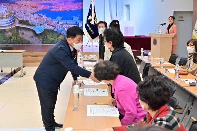 2022년 오피니언 리더와 함께하는 여성 통일좌담회