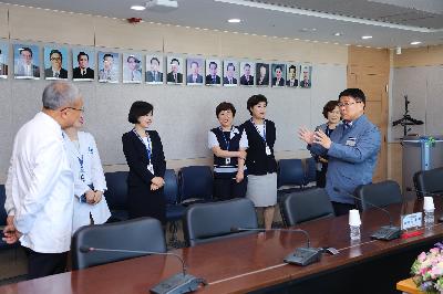 부산대학교 병원 사랑의 쌀 전달식