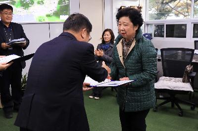 (재)규남장학회 장학금 전달식