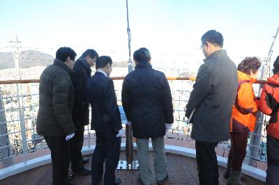 천마산 하늘산책로 개장식