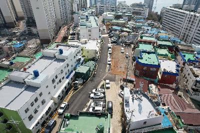 암남동 8통 마을진입도로 개설 준공지