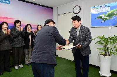 정보문 안전도시국장 임용장 수여식 