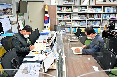 (사)부산광역시 서구 장애인협회 서구장애인복지관 및 꿈나래 민간위탁갱신 위·수탁 협약식