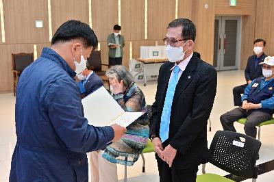2022년 호국보훈의 달 기념 보훈 유공자 표창 수여식