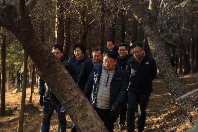 2019년 새해맞이 간부공무원 천마산 산행