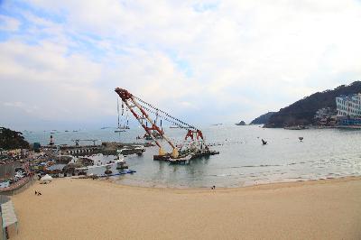 구름산책로 2차 구간 공사현장