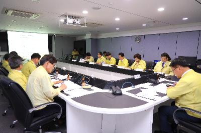여름철 안전관리 종합대책 보고회