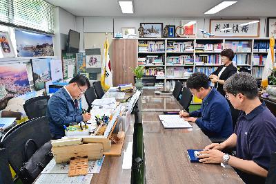 한전 중부산지사 맛있는 디지털 동행 협약식