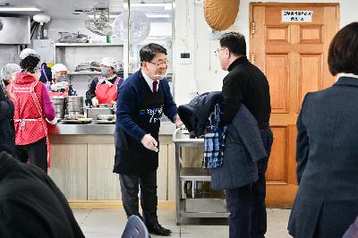 부민노인복지관 어르신급식봉사 