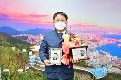 부산시 사회복지사협회장 감사패 전달식
