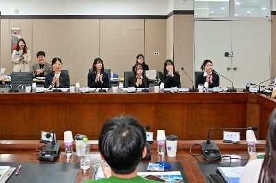 일본 사세보시 대학생 교류단 서구 방문