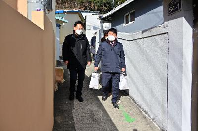 서대신1동 어르신 안부 확인 도시락 나눔