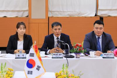 2019 부산 서구-몽골 바양쥬르흐구 대표단 국제우호협력회의