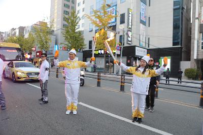 평창 동계올림픽 성화봉송