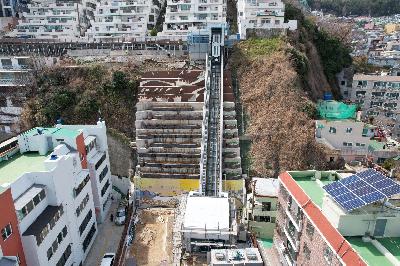 남일이네 수직보행 인프라 구축공사 현장