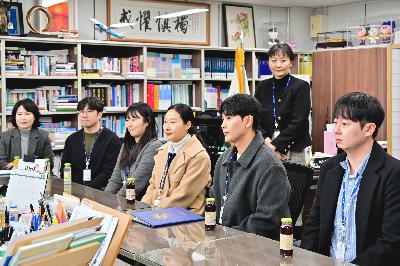 친절으뜸이 선정 및 구청장님 간담회