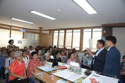 서대신1동 어르신 건강한 여름나기 설렁탕 나눔행사