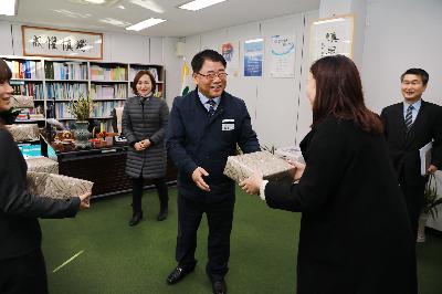 일본 사세보시 행정연수단 부산 서구 방문