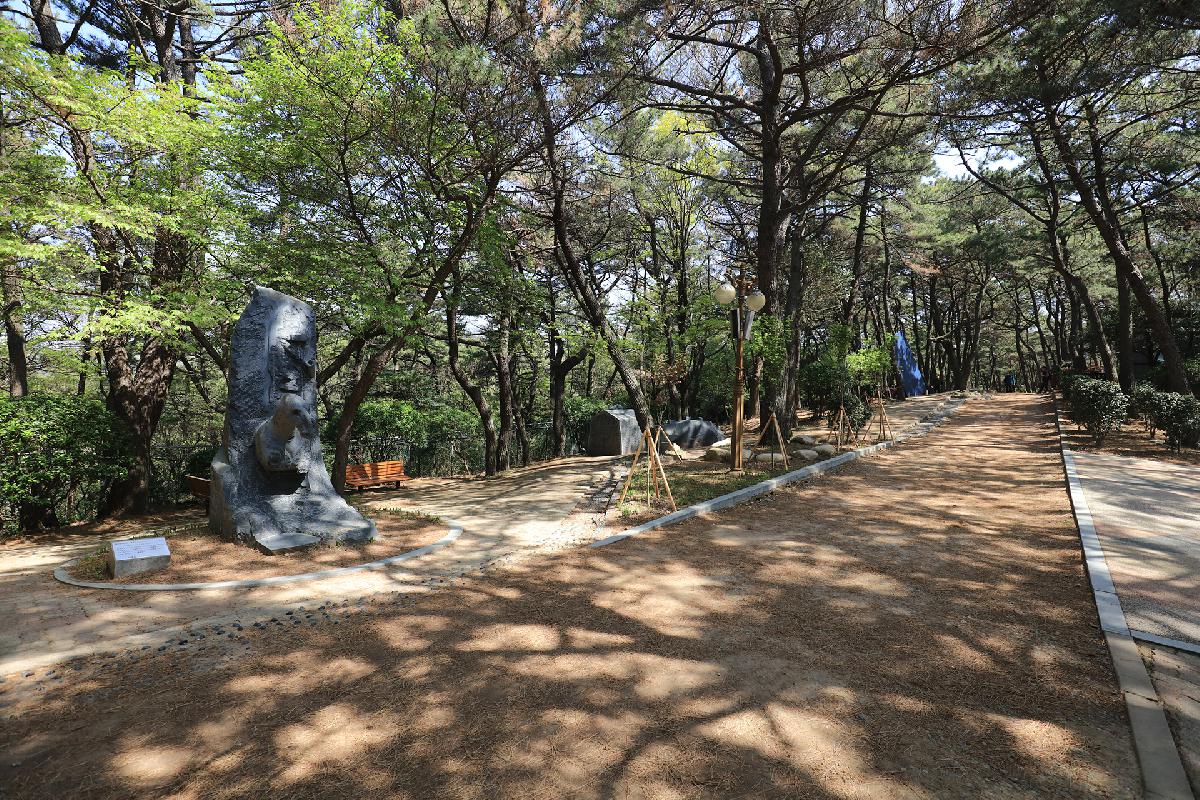 암남공원과 조각작품