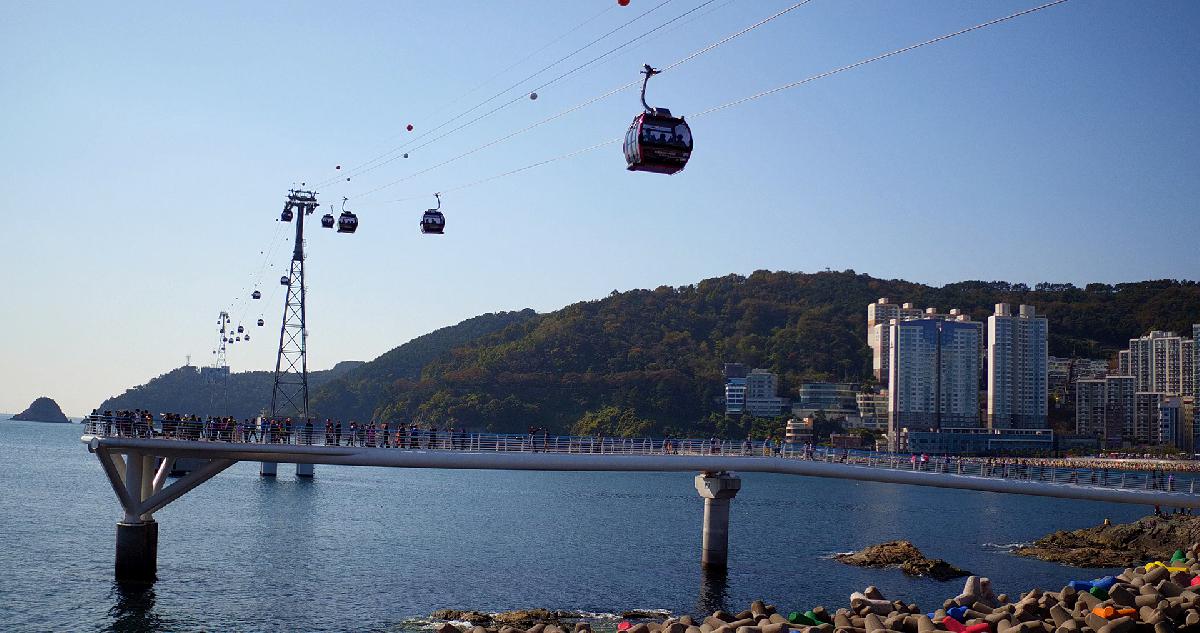 하늘에서 본 서구의 풍경