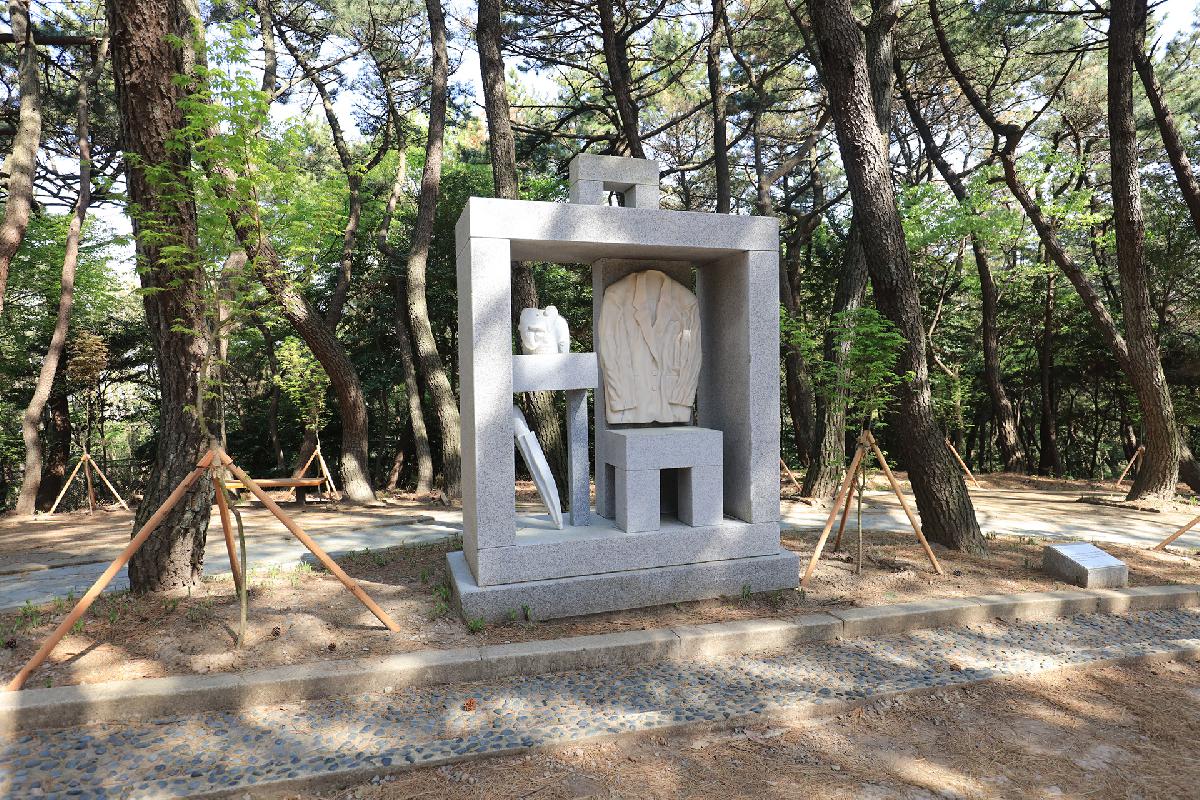 암남공원과 조각작품