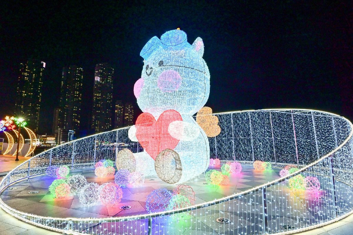 2025년 서구 희망의 빛거리 송도해수욕장 일원