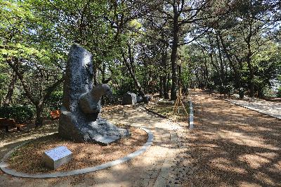 암남공원과 조각작품