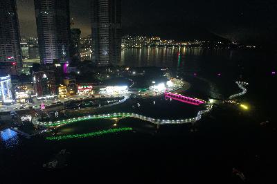 송도구름산책로 야경