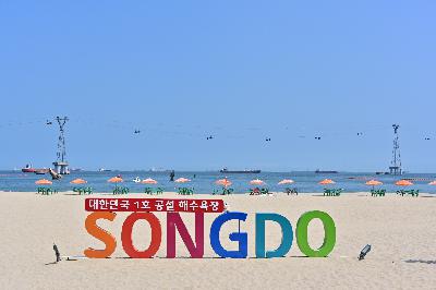 송도해수욕장 천마니