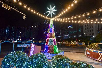 2025년 서구 희망의 빛거리 송도해수욕장 일원