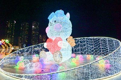 2025년 서구 희망의 빛거리 송도해수욕장 일원